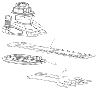 Default Diagram and Parts List for BDCMTOSS Type 1 Black and Decker Nibbler & Shears